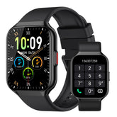Smart Watch 1.96" HD Smartwatches for Men Women (Answer/Make Calls) IP68 Waterproof Fitness Watch Heart Rate/Sleep/SpO2 Monitor Fitness Tracker with 113+ Sport Modes for iOS/Android (Black)