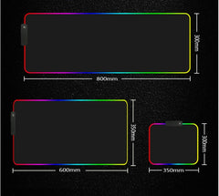 RGB Mouse Pad Luminous Mouse Pad Led Mouse Pad
