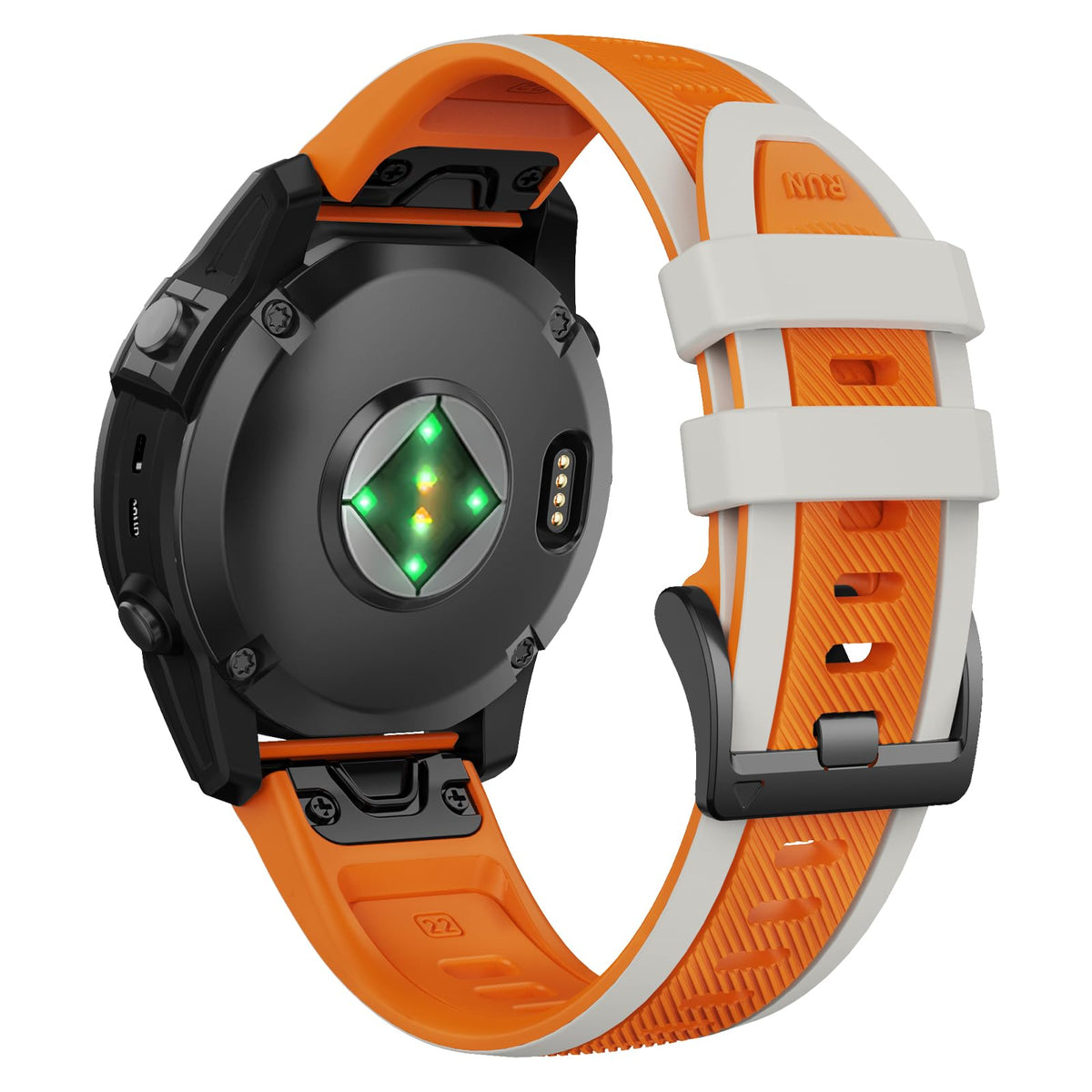 NotoCity Compatible with Fenix 6 Watch Band22mm Quickfit Silicone Band for Fenix 8 47mm/Fenix 7/Fenix 6 Pro/Fenix 5/Fenix 5 Plus/Approach S60/S62/Quatix 6 Smartwatches